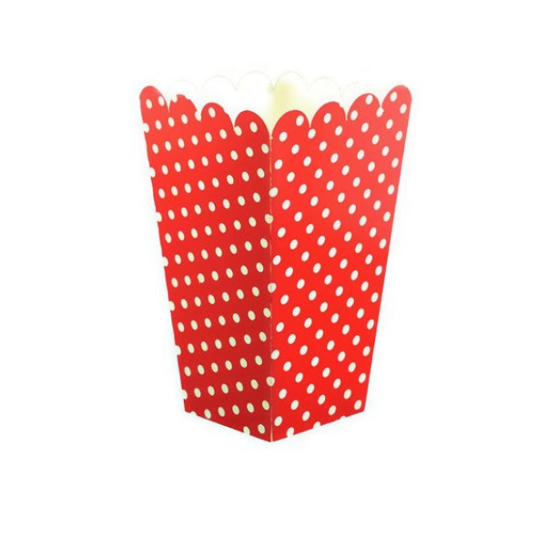 Customizable Food Container- Red Color or Polkadot